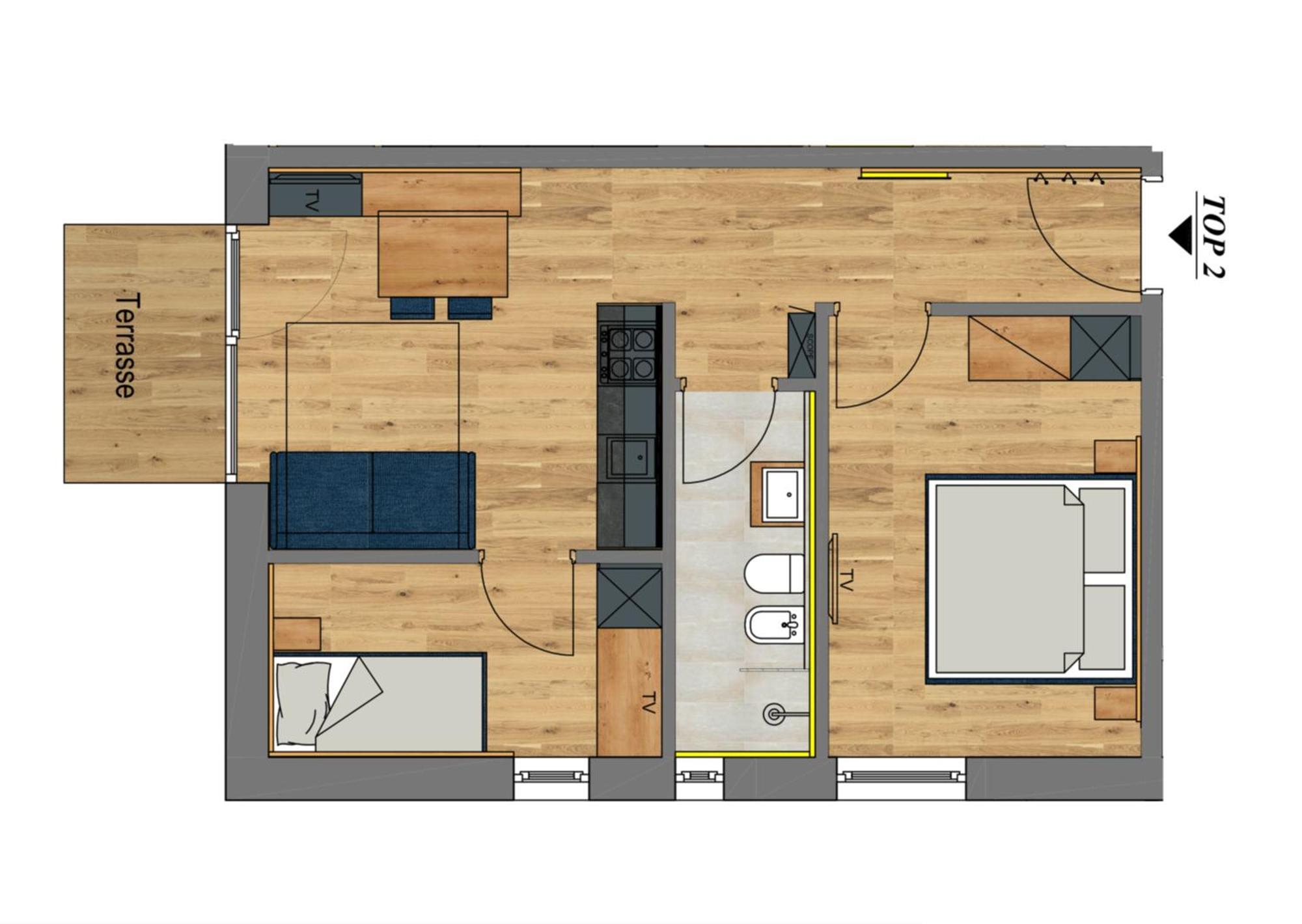 Sil132 Holiday Apartments Sillian Ruang foto